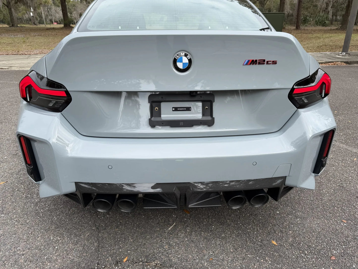 BMW G87 M2 CS Style Full Dry Carbon Rear Diffuser