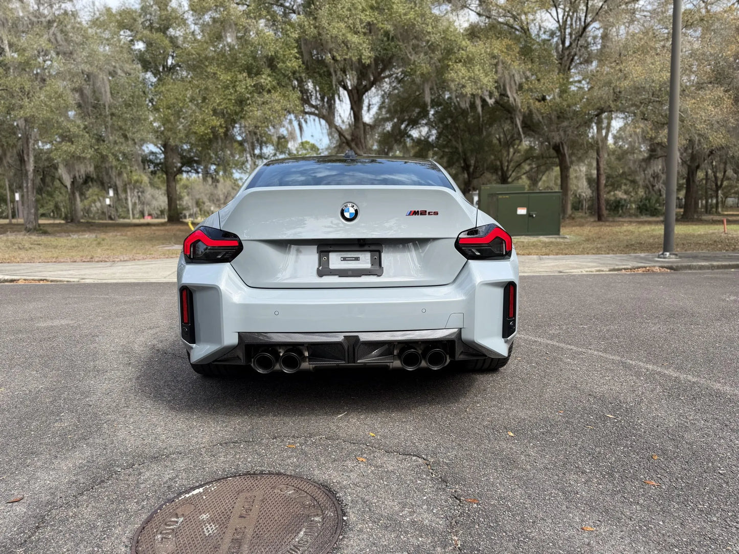 BMW G87 M2 CS Style Full Dry Carbon Rear Diffuser