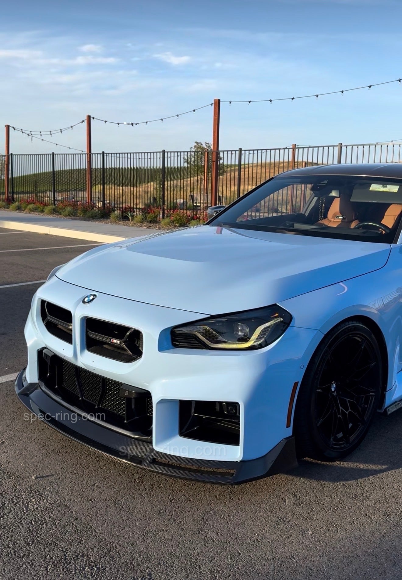BMW G87 M2 V STYLE FULL CARBON 1 Pieces Front Lip
