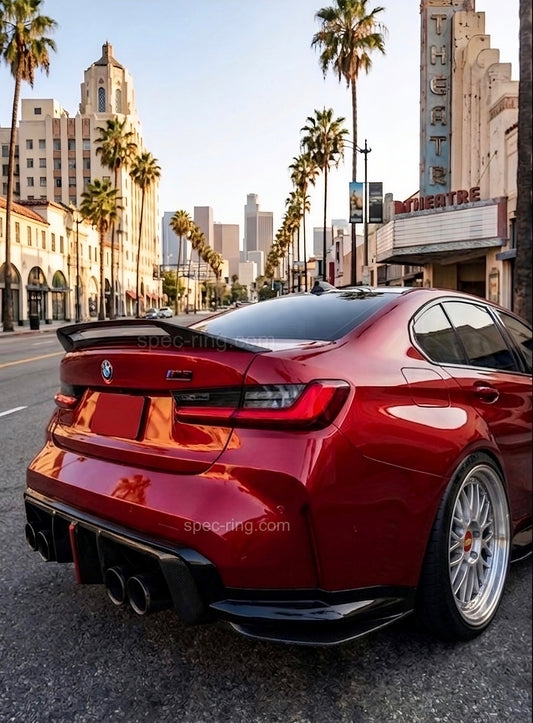 BMW G80 M3 | G82 M4 | G20 3-Series | G22 4-Series AD STYLE CARBON FIBRE REAR SPOILER