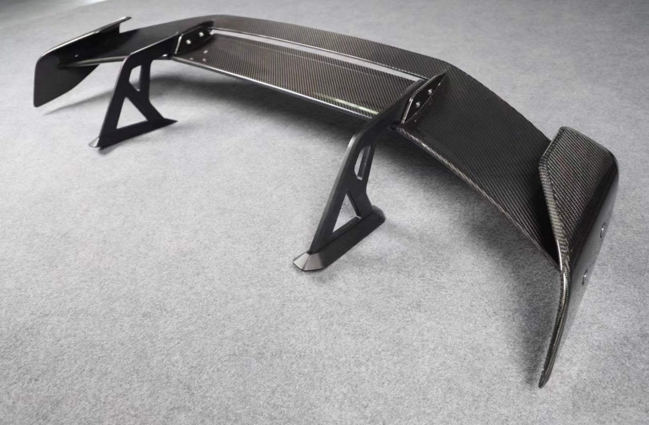 AD AT-R3 Style Carbon Fiber Swan Neck Wing