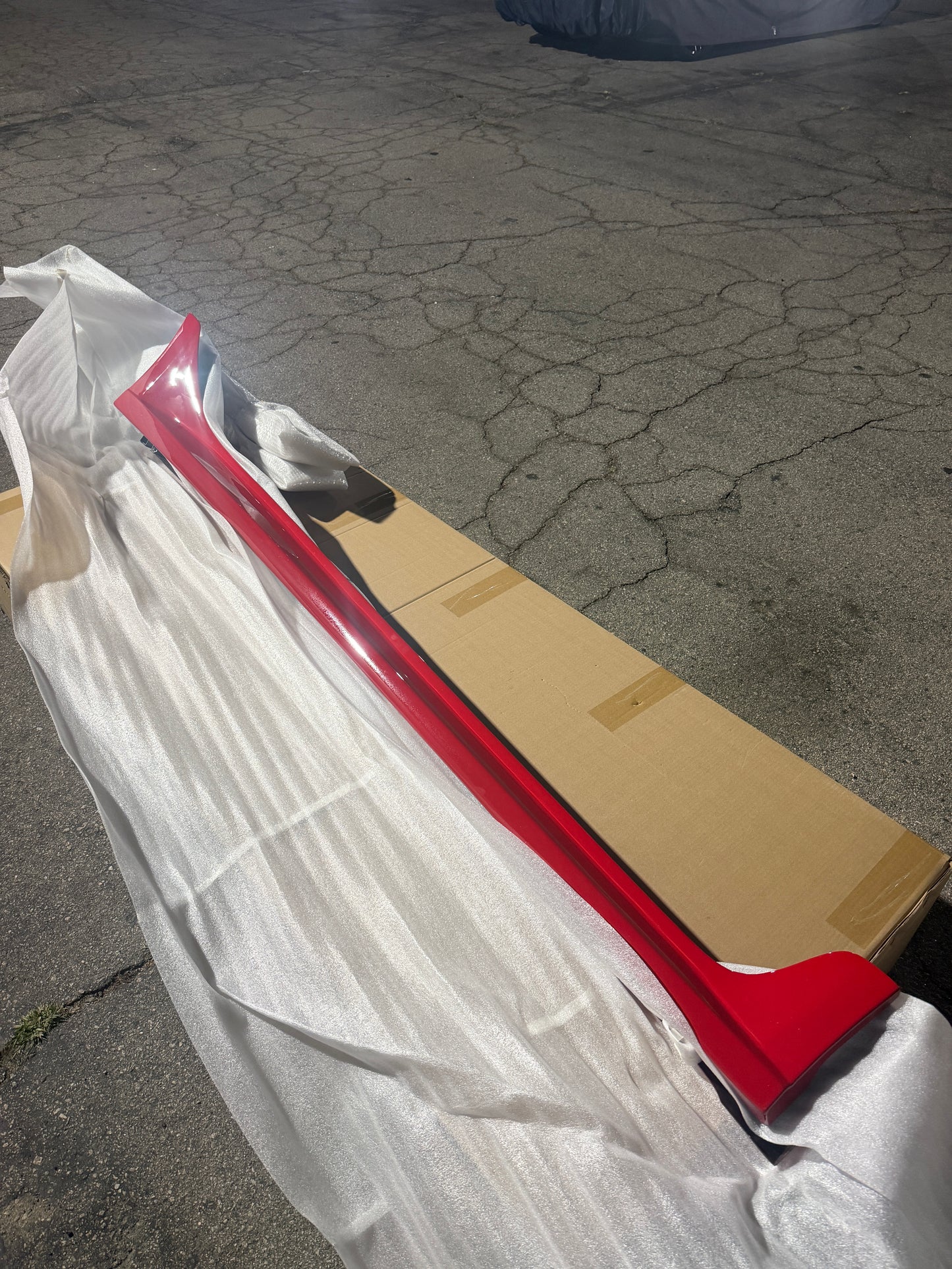 **PAINT MATCHED** HONDA CIVIC TYPE-R FL5 MU STYLE SIDE SKIRT