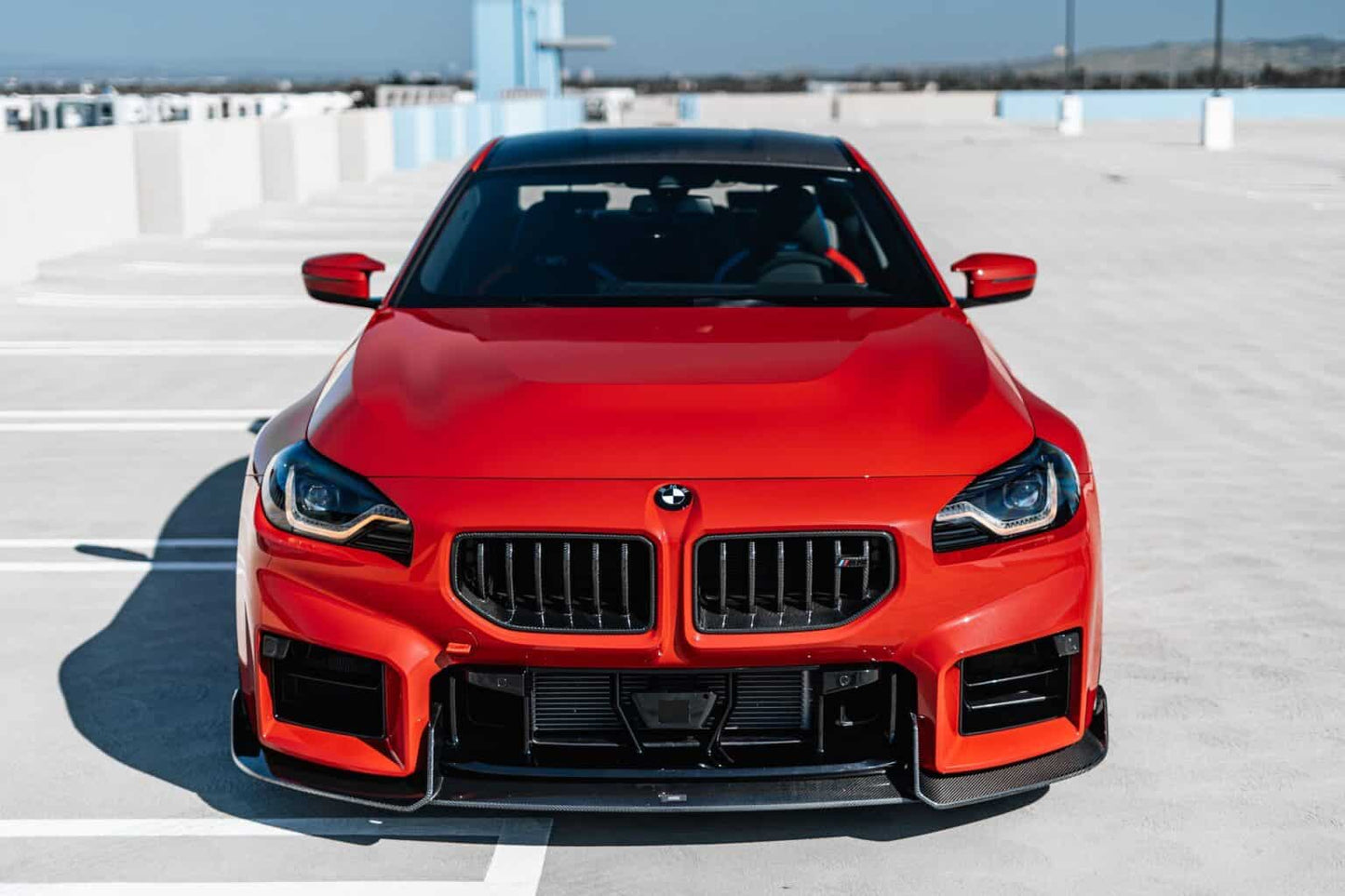 BMW G87 M2 AD Style Dry Carbon Front Grill Replacement