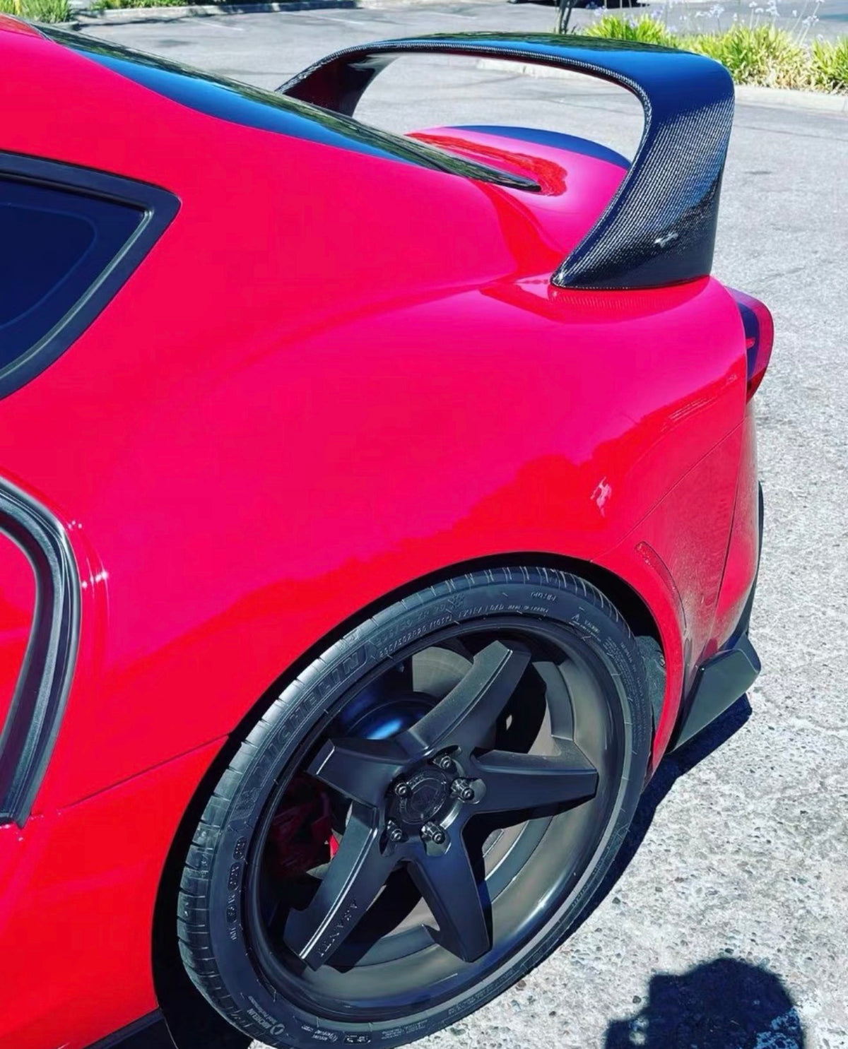 Toyota A90 A91 MK5 Supra MB Style Carbon Fiber Trunk Wing Spoiler