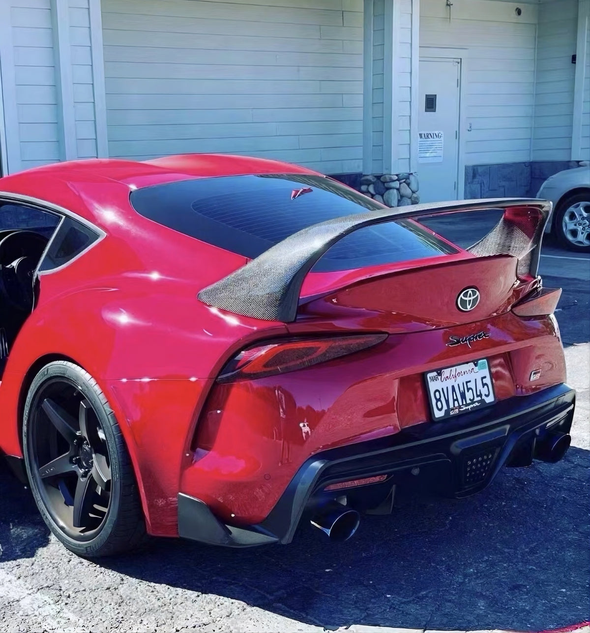 Toyota A90 A91 MK5 Supra MB Style Carbon Fiber Trunk Wing Spoiler