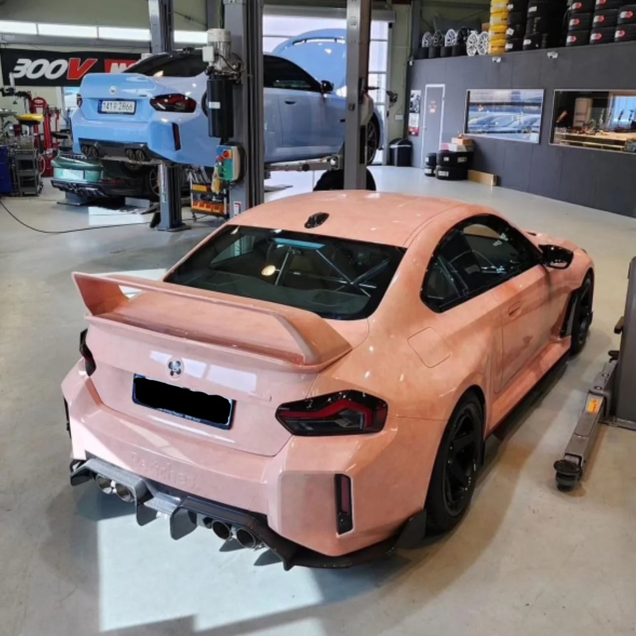 BMW G87 M2 Carbon Fiber Alpha N Style Style Wing