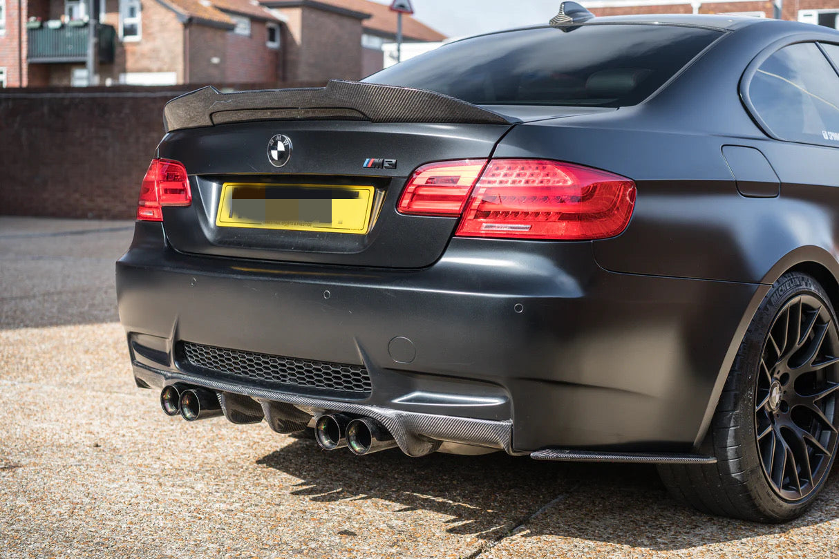 BMW E92 Carbon Fiber PSM Style High Kick Spoiler