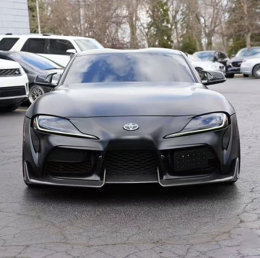 TOYOTA A90 A91 SUPRA ADRO STYLE CARBON FIBER Front Bumper Lip Kit