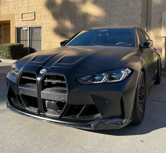 BMW G80 M3 G82 M4 V STYLE CARBON FIBER Kidney Grilles