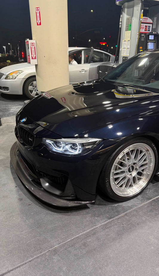 BMW F80 F82 F83 M3 M4 GT4 Style Carbon Fiber Front Lip