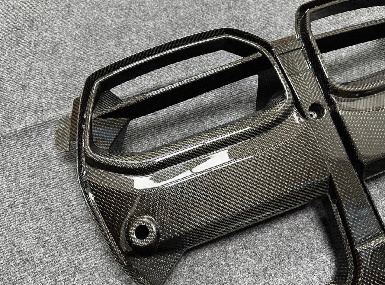 BMW M3/M4 AN DRY CARBON FIBER FRONT GRILL REPLACEMENT - G80/G82/G83