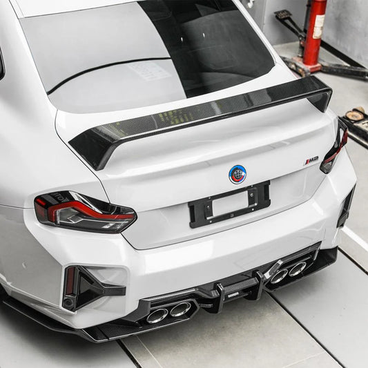 BMW G87 M2 G42 2-Series M PERFORMANCE STYLE DRY CARBON TRUNK WING