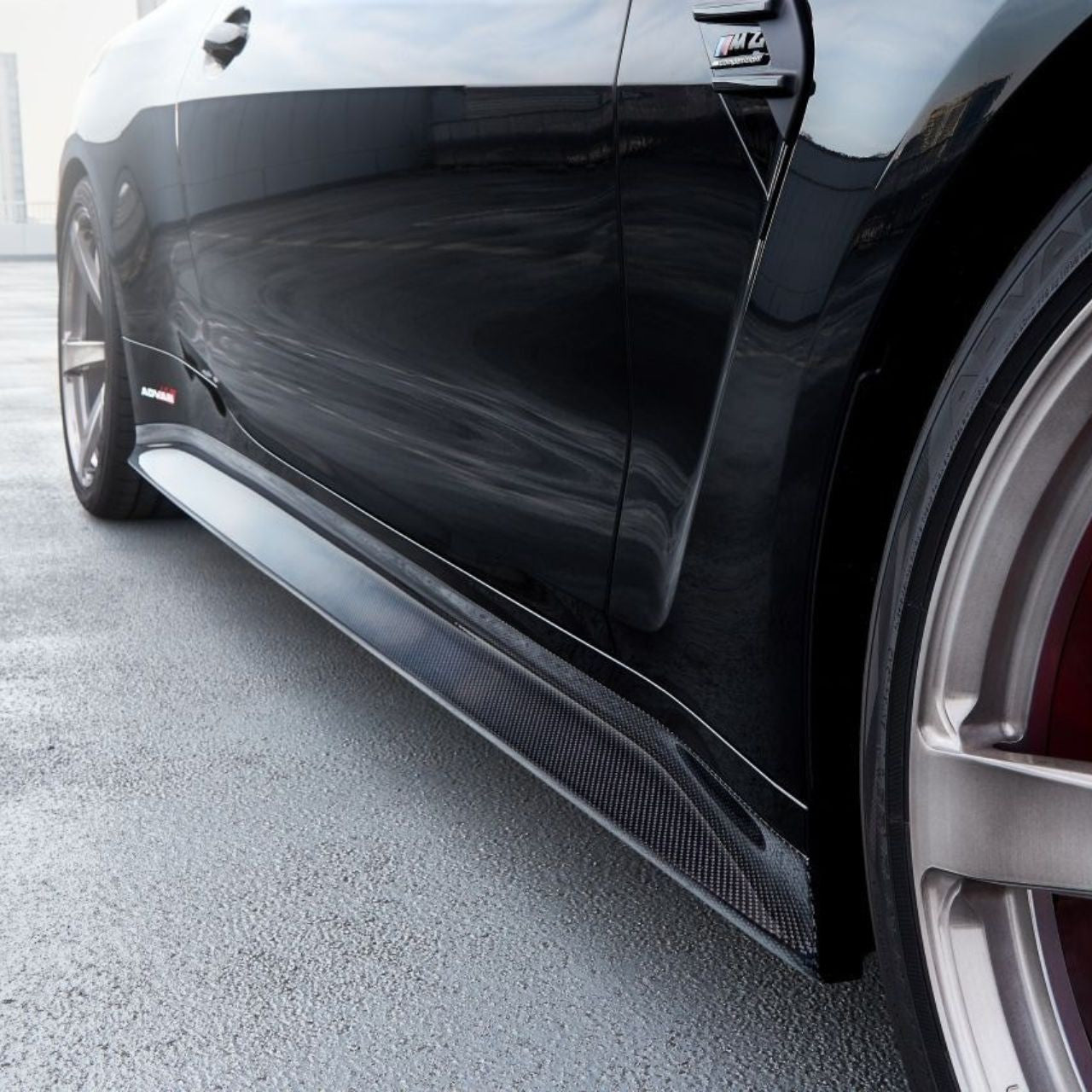 BMW G80 G82 G83 M3 M4 3D STYLE DRY CARBON FIBER Side Skirt