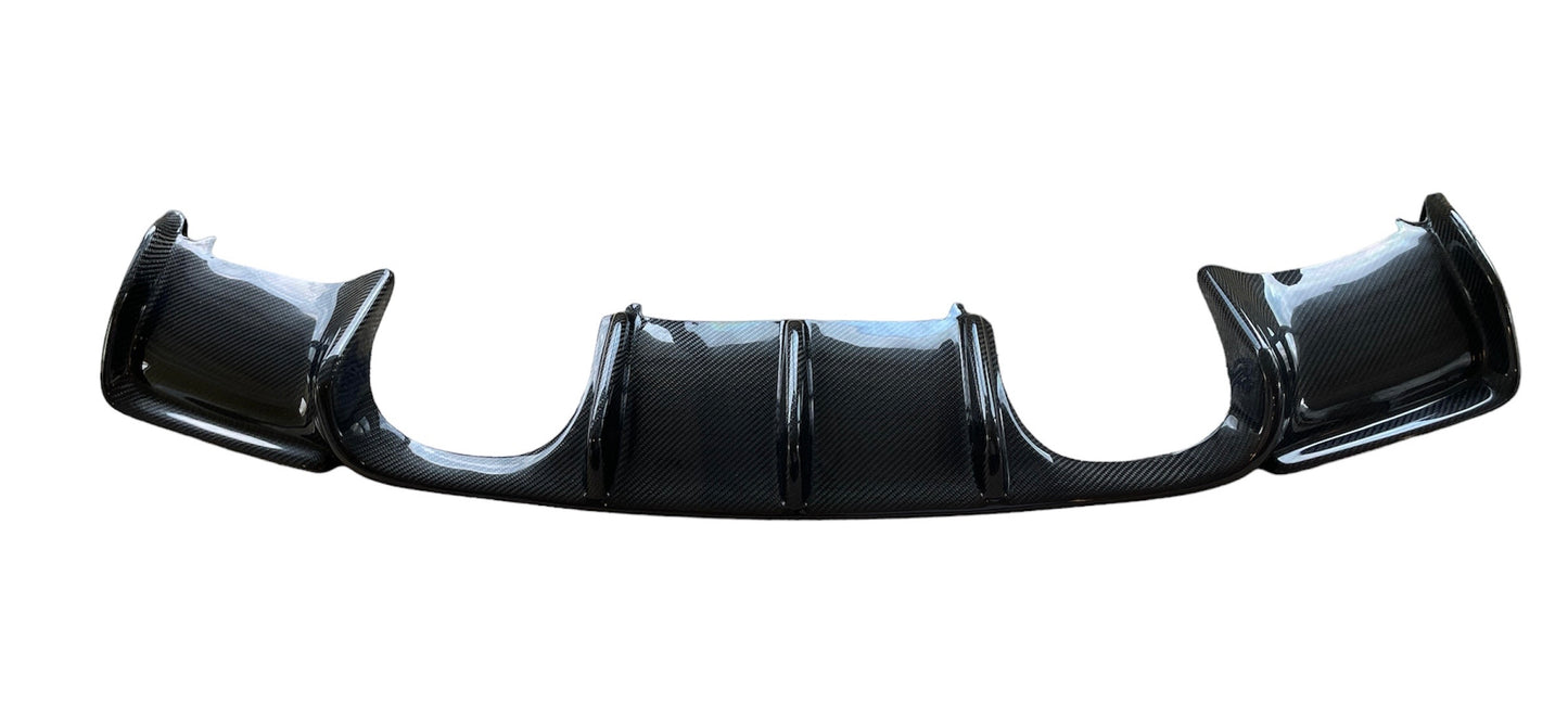 BMW E92 E93 M3 GS Style Carbon Fiber Rear Diffuser