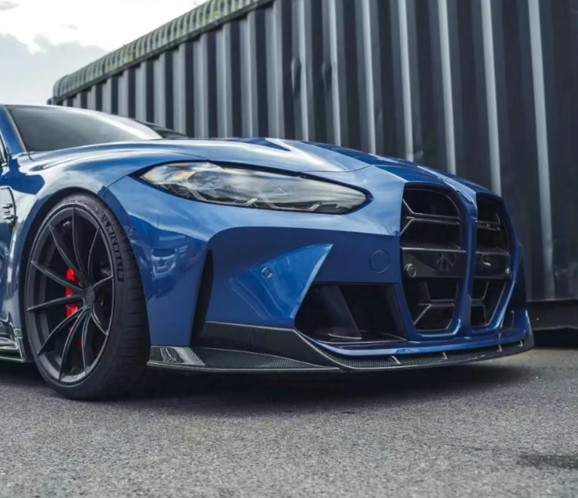 BMW G80 M3 G82 M4 CT STYLE CARBON FIBER 1 Piece Front Lip