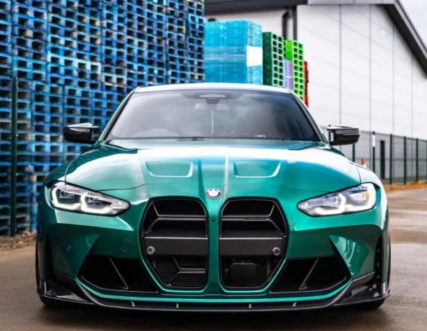 BMW G80 M3 G82 M4 CT STYLE CARBON FIBER 1 Piece Front Lip