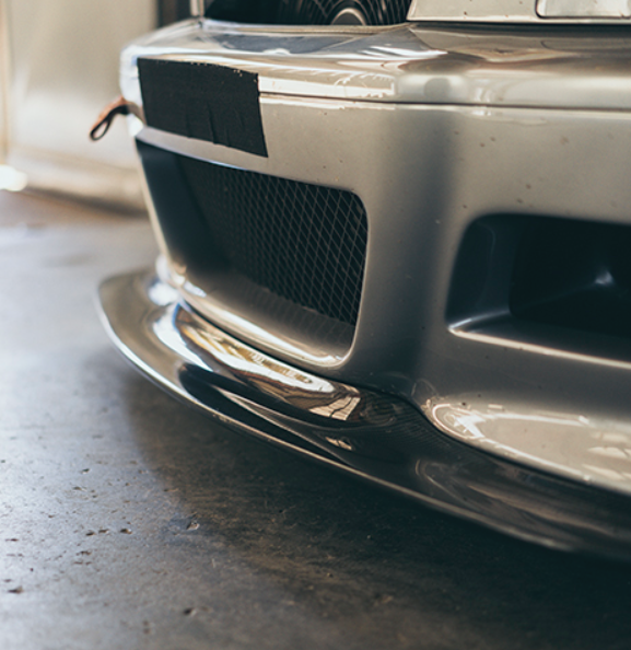 BMW E46 M3 GT4 Style Carbon Fiber Front Lip