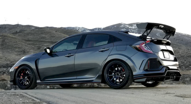 VOLTEX Style Type 2 GT CARBON WING for Honda FK8 CIVIC TYPE-R