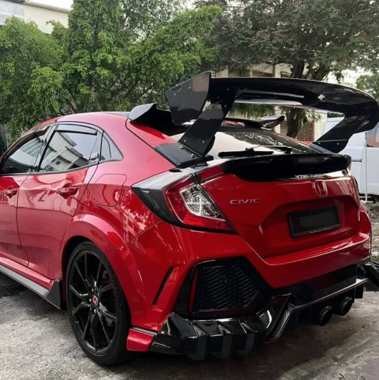 VARIS Style GT CARBON WING 1520mm for FK8 CIVIC TYPE-R
