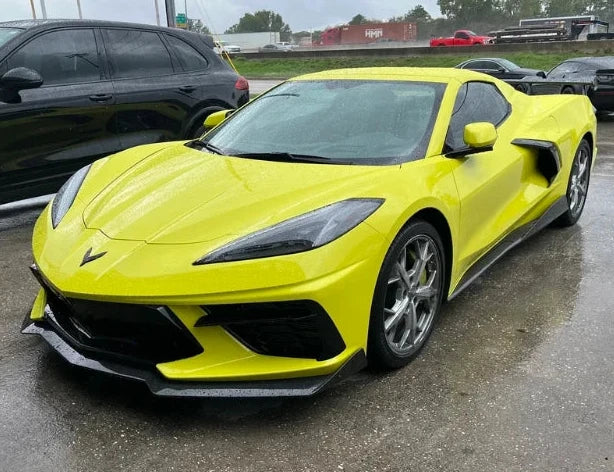Corvette C8 5VM Style 1 Piece Carbon Front Lip