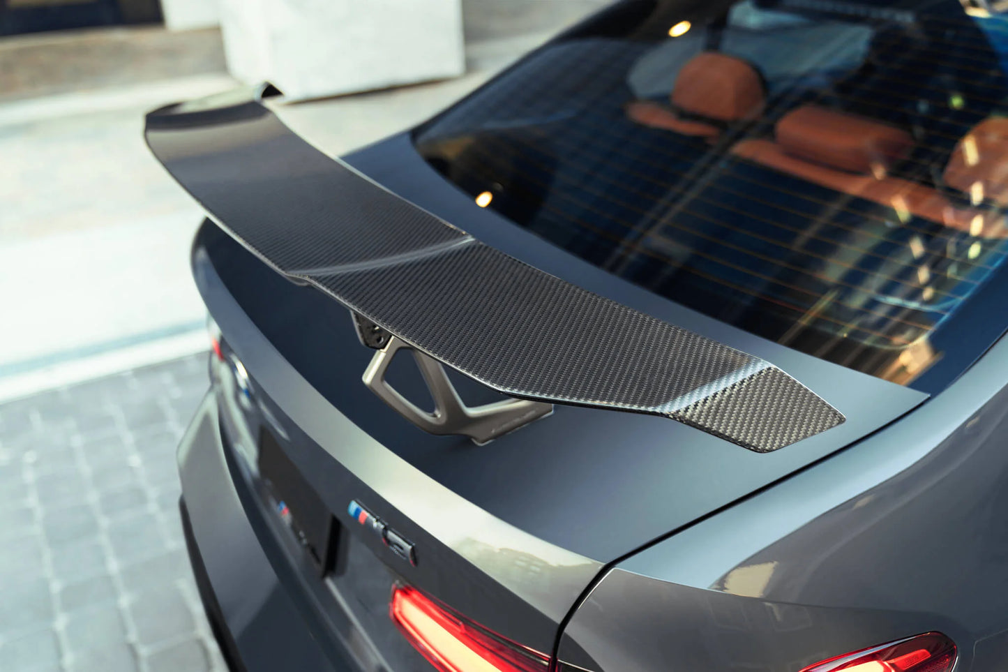 BMW M3 M4 V STYLE CARBON FIBRE REAR TRUNK SPOILER WING