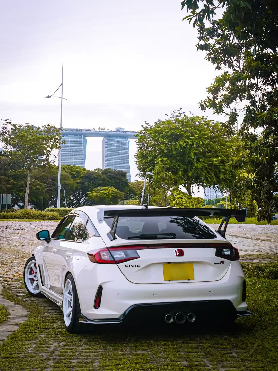 VARIS ARISING-1 GT Style CARBON WING for FL5 CIVIC TYPE-R