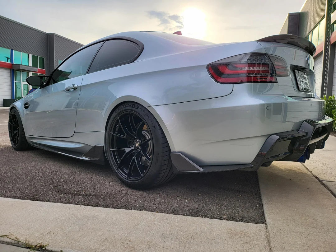 BMW E90 E92 E93 M3 AD Style Carbon Fiber Side Skirt
