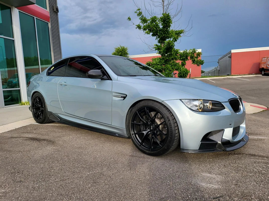 BMW E90 E92 E93 M3 AD Style Carbon Fiber Side Skirt