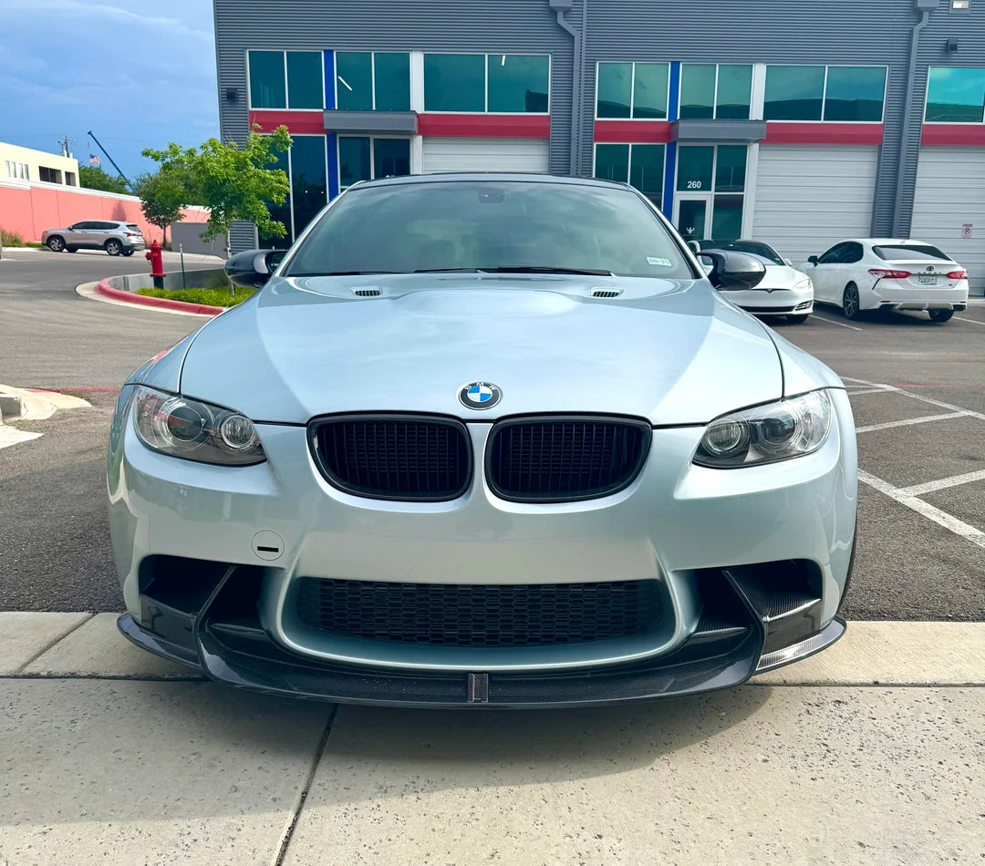 BMW E90 E92 E93 M3 AD Style Carbon Fiber Front Lip