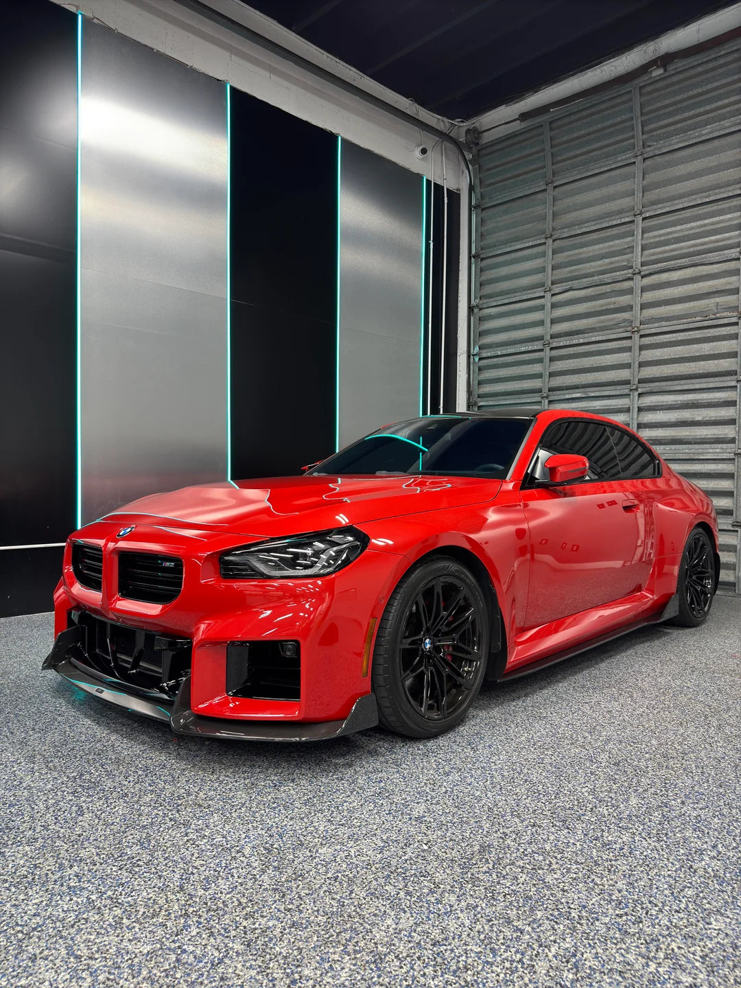 BMW G87 M2 AD STYLE DRY CARBON FIBER 3 Pieces Front Lip