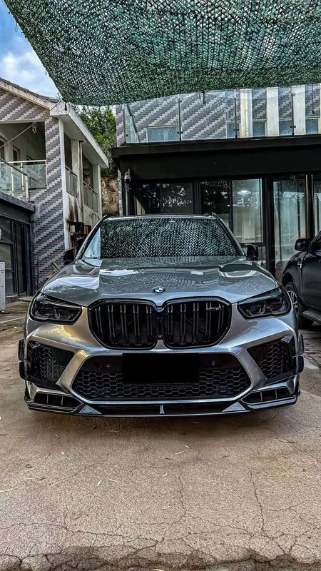 BMW F95 X5M (19-23) LD Style Carbon Fibre Front Lip