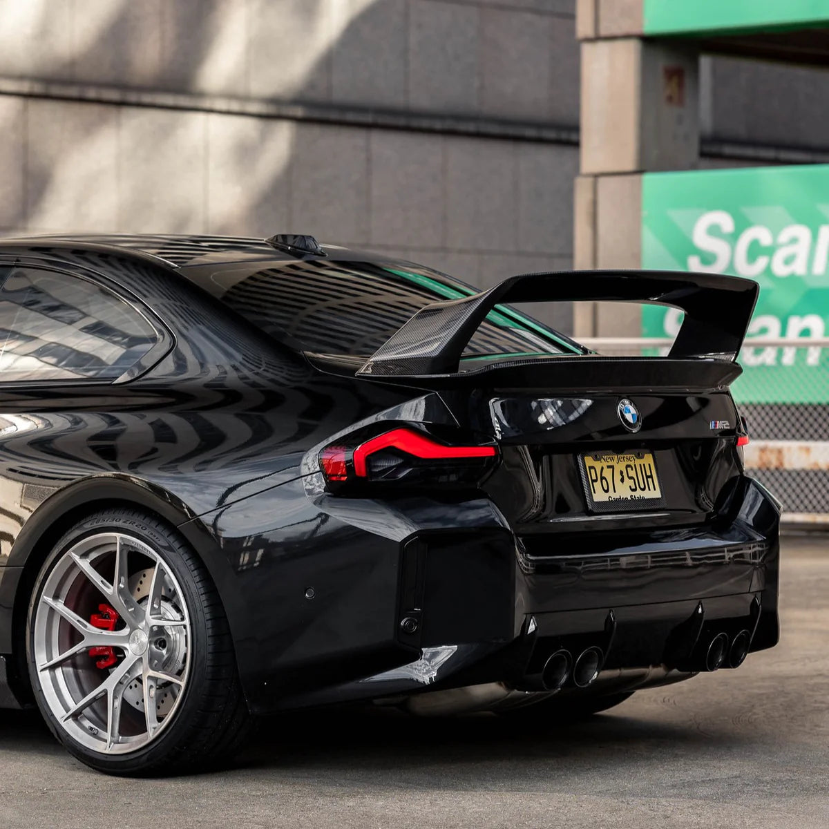 BMW G87 M2 Carbon Fiber Alpha N Style Style Wing