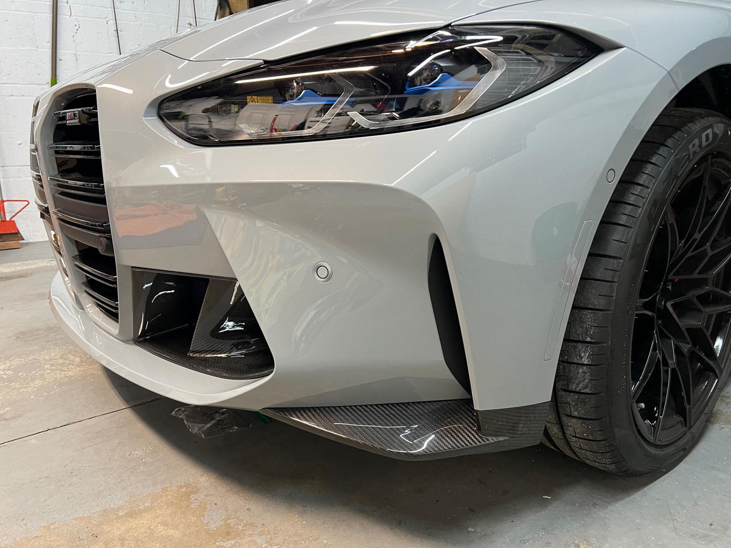 BMW G80 M3 | G82/G83 M4 OEM STYLE DRY CARBON FIBER FRONT SPLITTERS