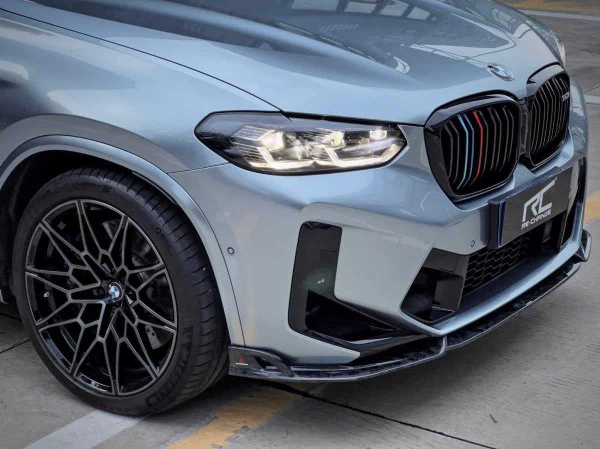 BMW X3M/X4M LCI F97/F98 (22-24) AE STYLE CARBON FIBRE FRONT LIP