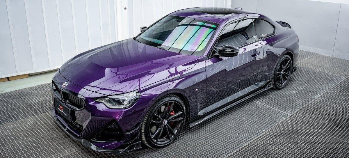BMW G42 2-Series 230i M240i AE Style Carbon Fiber Front Lip