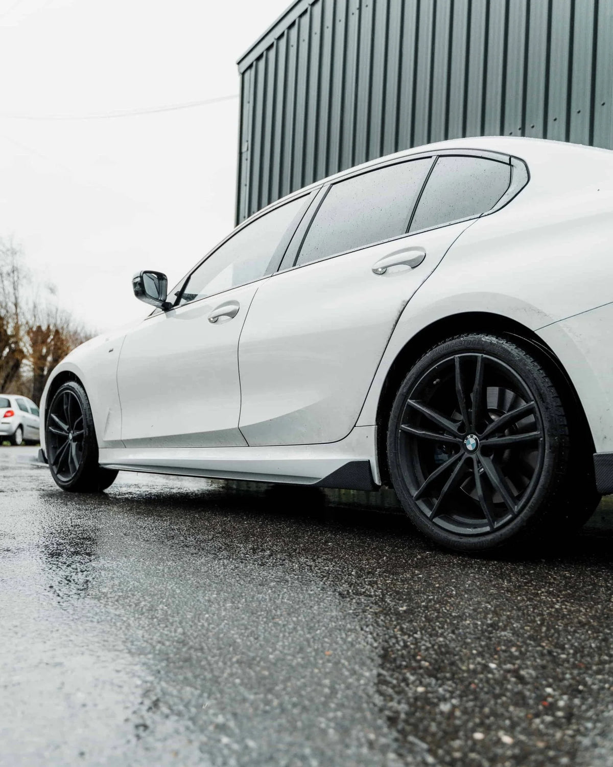 BMW G20 3-Series AD Style Carbon Fiber Side Skirt