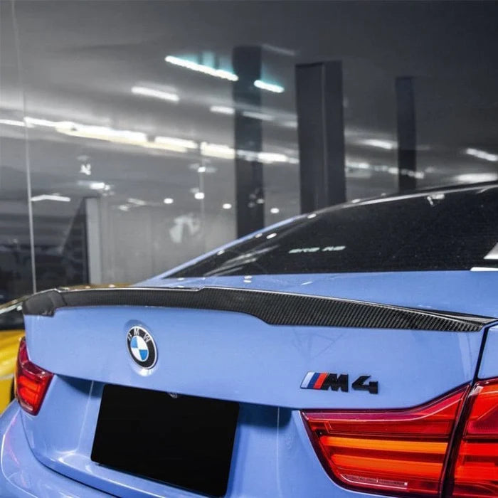 BMW M4 F82 M4 STYLE CARBON FIBRE REAR SPOILER