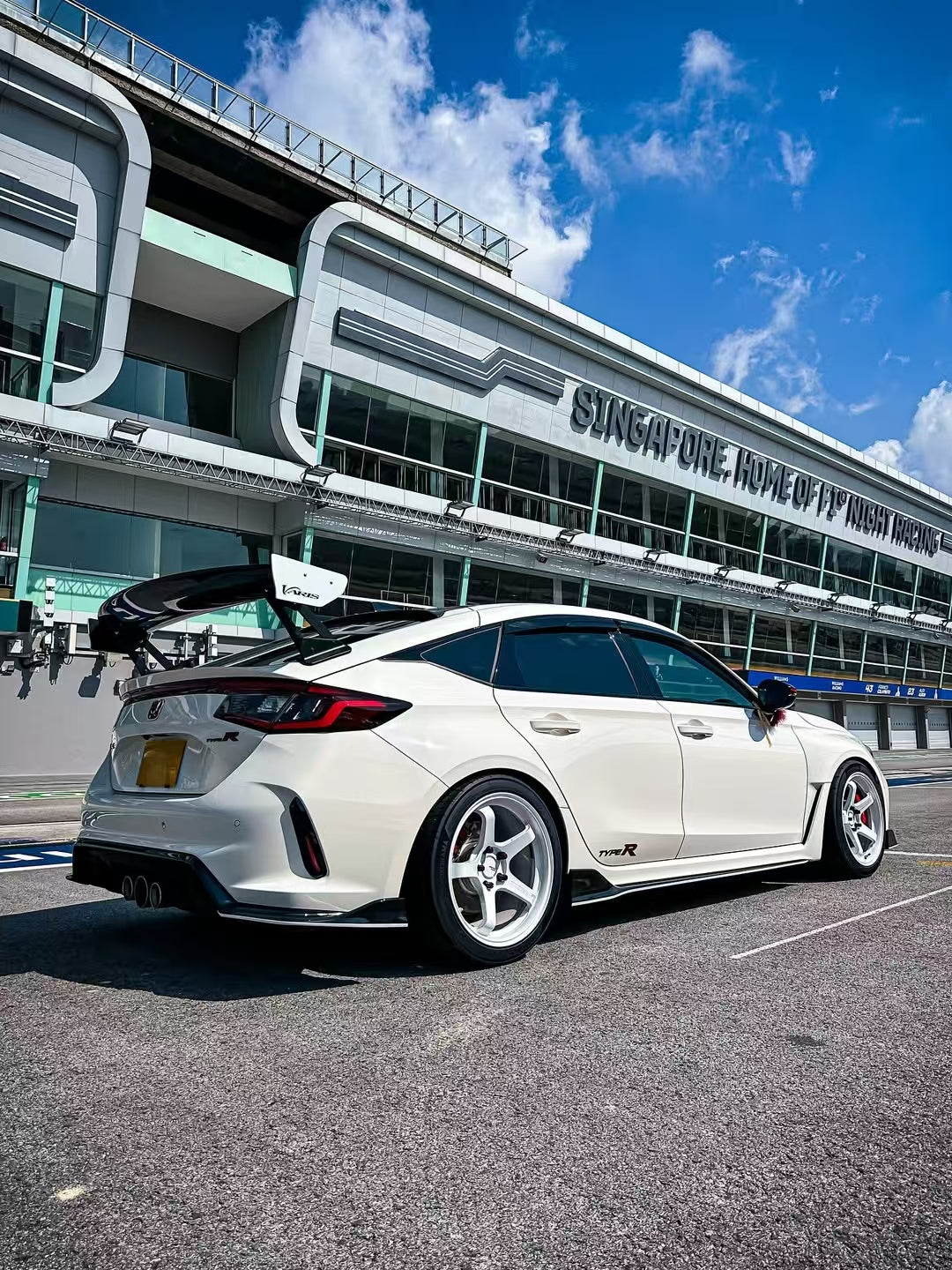 VARIS ARISING-1 GT Style CARBON WING for FL5 CIVIC TYPE-R