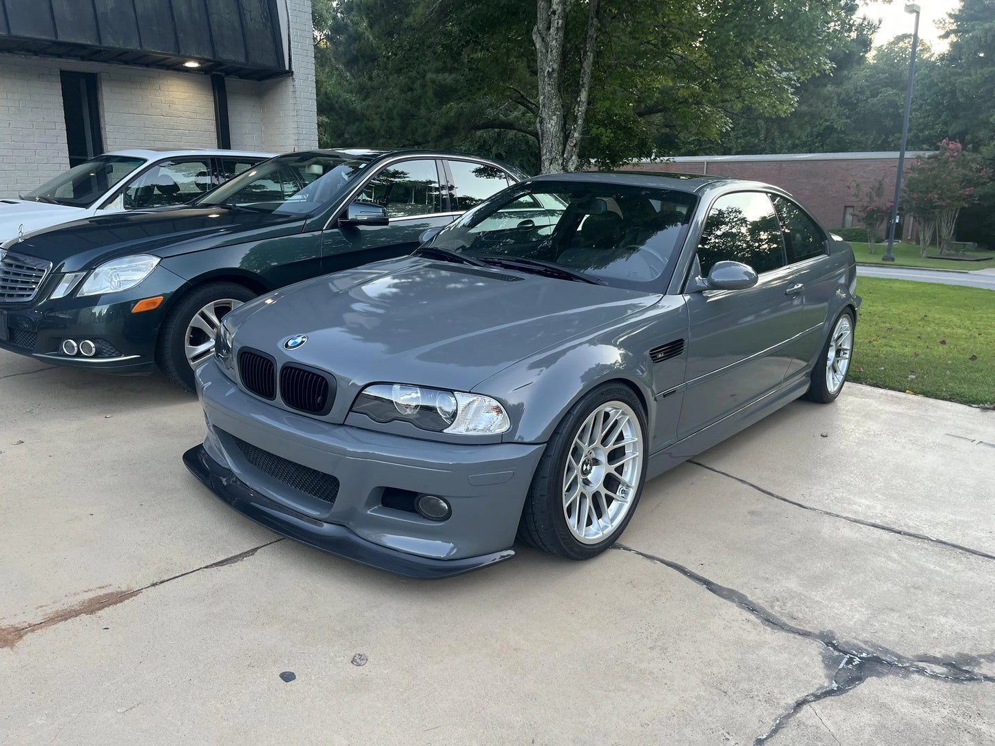 BMW E46 M3 GT4 Style Carbon Fiber Front Lip