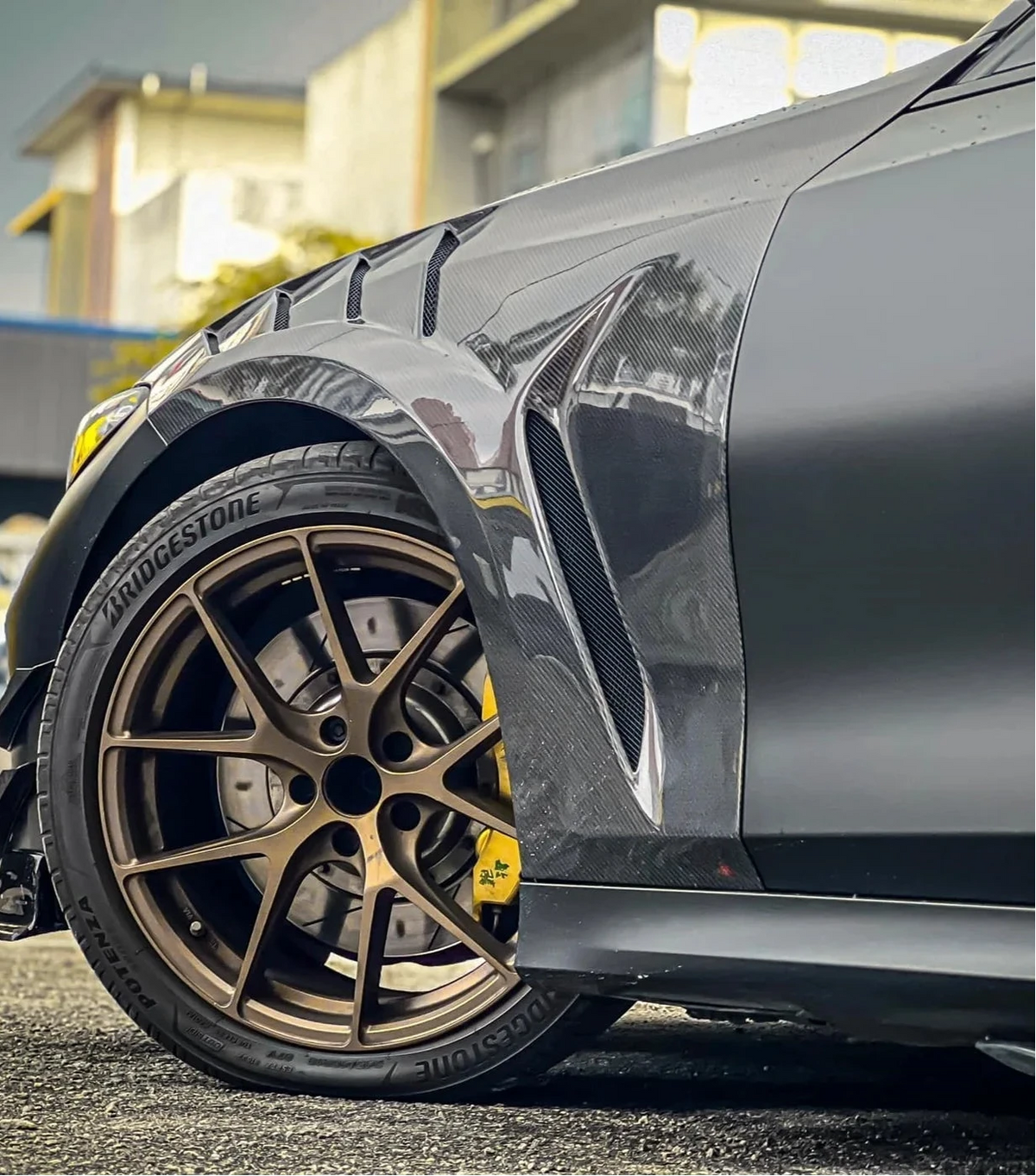 BMW G20 3-Series Big Vent AE Style Carbon Fenders