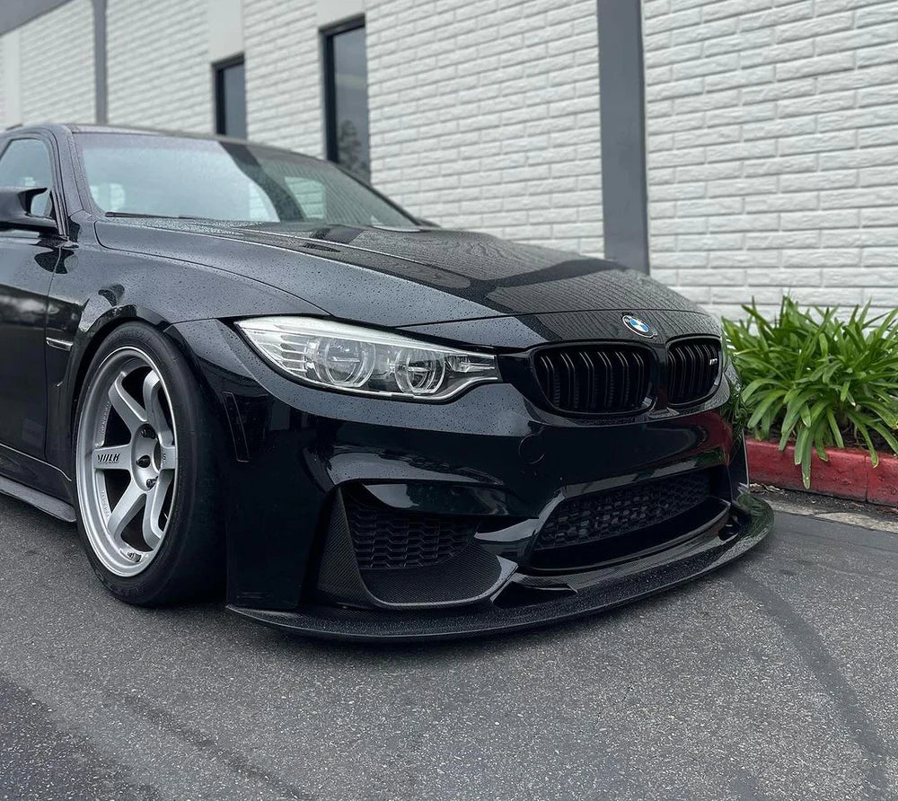 BMW F80 F82 F83 M3 M4 GT4 Style Carbon Fiber Front Lip