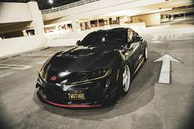 Toyota A90 A91 Supra Varis Style Carbon Fibre Hood