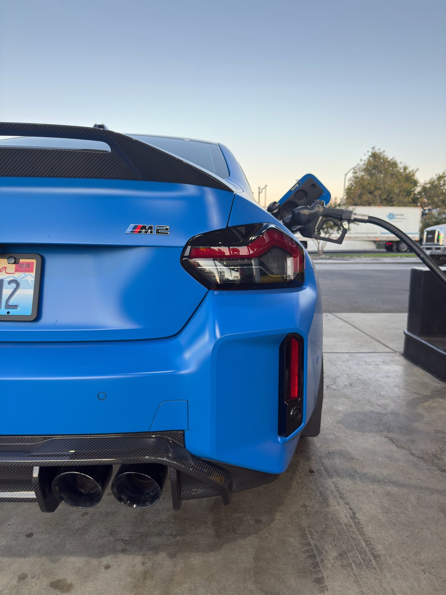 BMW G87 M2 G42 2-Series AD STYLE CARBON FIBRE REAR SPOILER