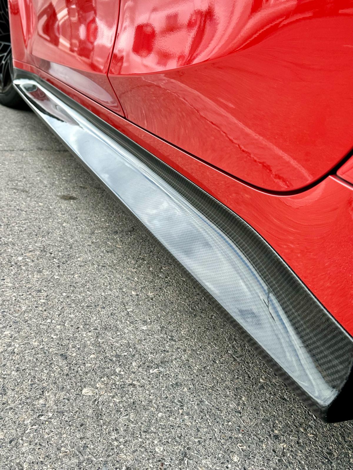 BMW G80 G82 G83 M3 M4 3D STYLE DRY CARBON FIBER Side Skirt
