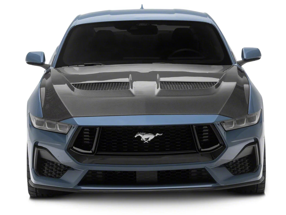 2023+ Ford Mustang S650 GTD Style Carbon Hood