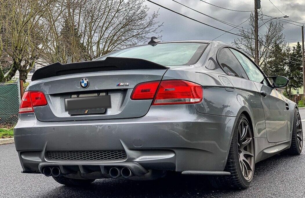 BMW E92 Carbon Fiber PSM Style High Kick Spoiler