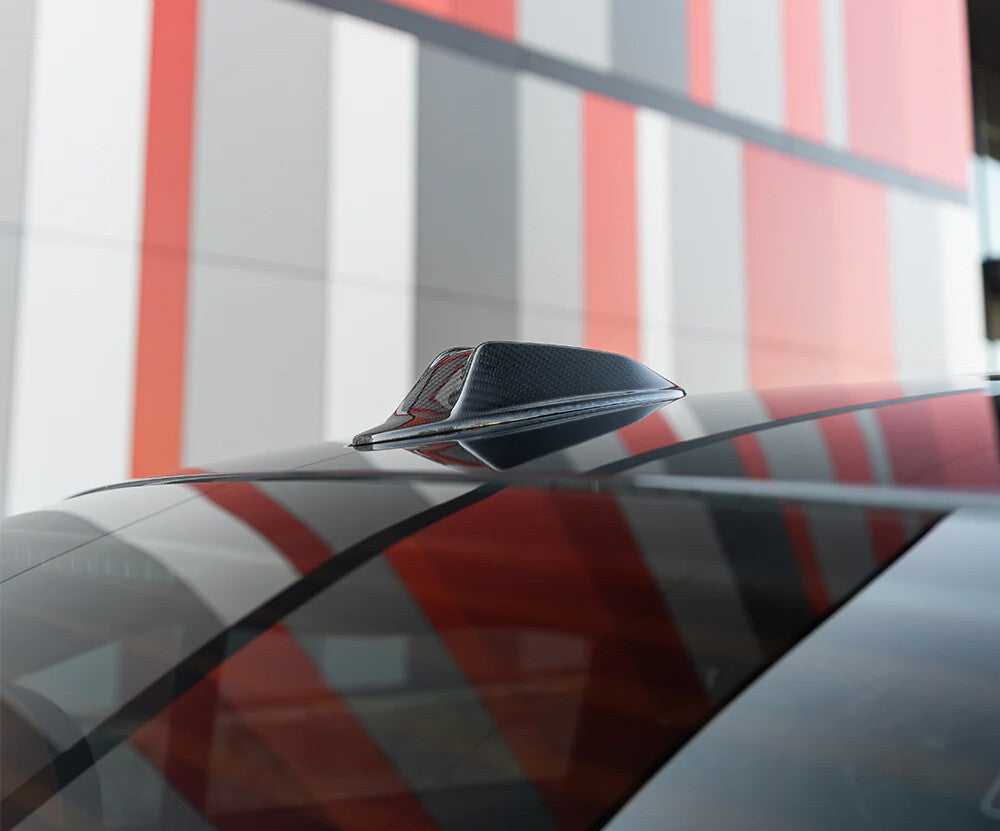 Dry Carbon Antenna Cover for BMW G80|G82|G87 M2 M3 M4 & LCI G20 3-Series