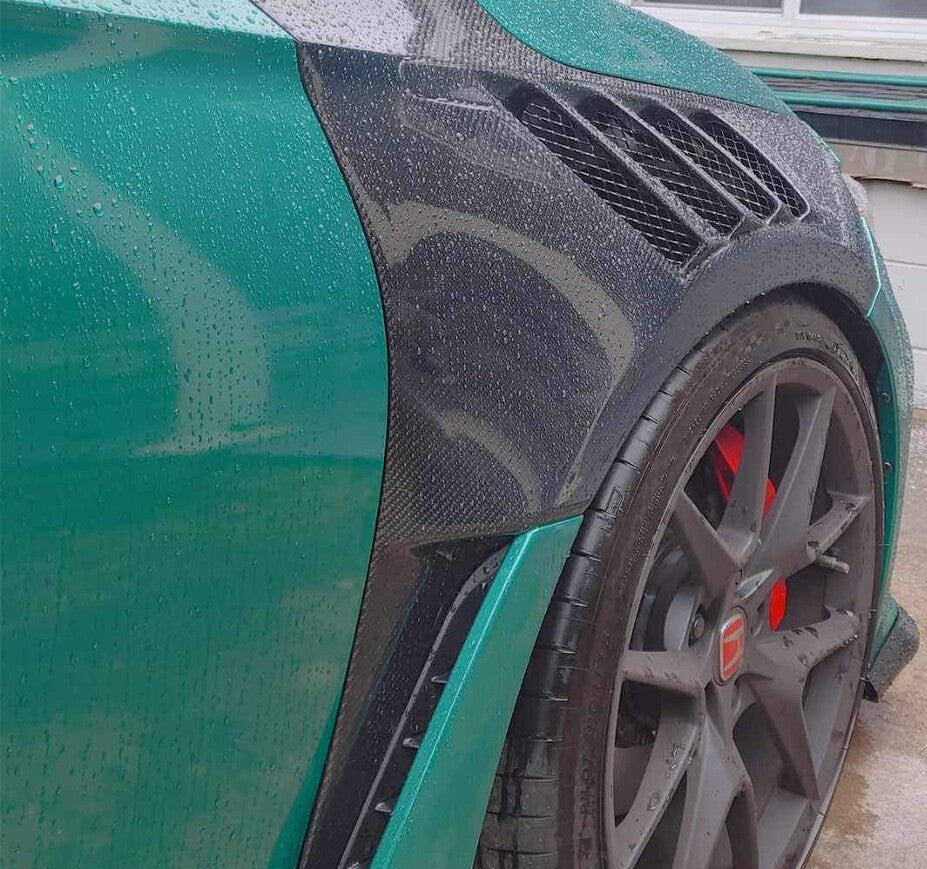 HONDA CIVIC TYPE-R FL5 BIG VENT CARBON FIBER FRONT FENDER