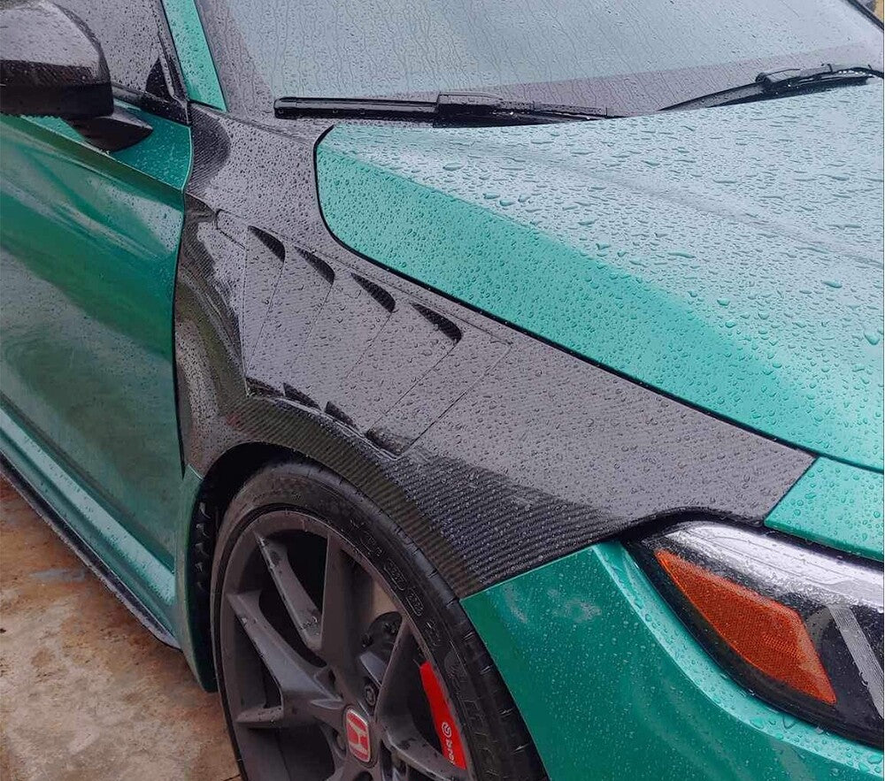 HONDA CIVIC TYPE-R FL5 BIG VENT CARBON FIBER FRONT FENDER