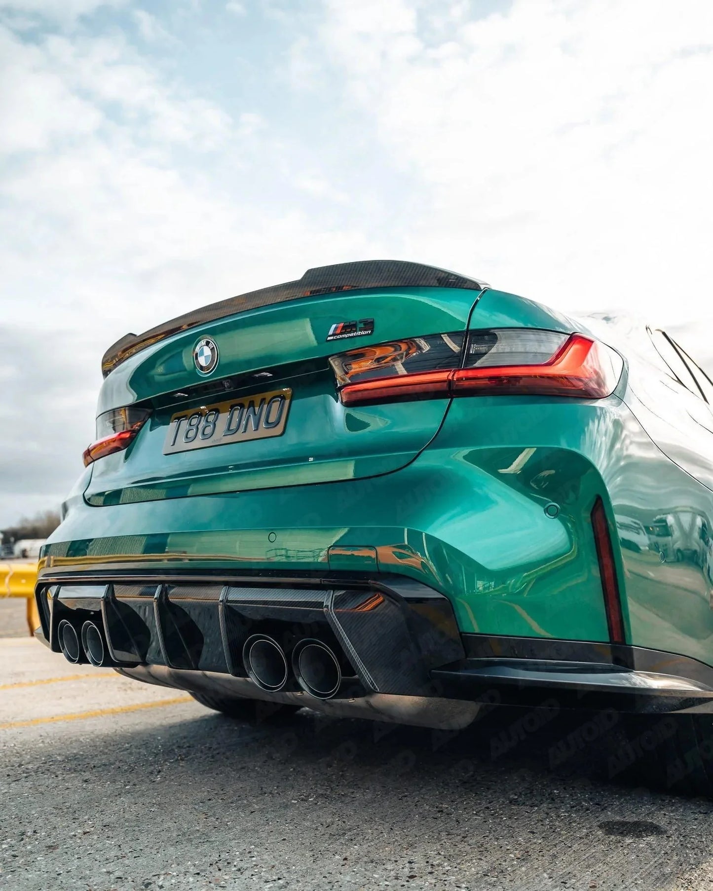 BMW G80 M3 G20 3-Series CS STYLE CARBON FIBRE REAR SPOILER